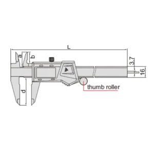 Thước kẹp điện tử Insize 1103-300