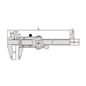 Thước kẹp điện tử kết nối không dây (không chống nước) Insize 1113-200