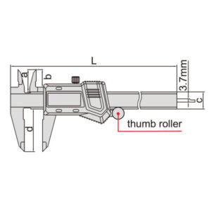 Thước kẹp điện tử Insize không chống nước 1114-150A