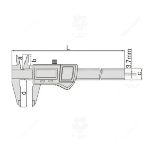 Thước kẹp điện tử chống nước IP67 insize 1115-300