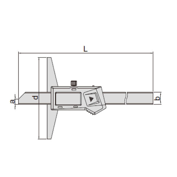 Thước đo sâu điện tử (loại tiêu chuẩn, không chống nước) Insize 1141-10003A 2 Thước đo sâu điện tử (loại tiêu chuẩn, không chống nước) Insize 1141-10003A