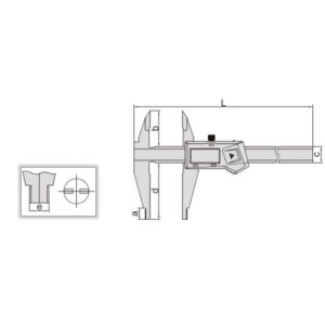 Thước kẹp điện tử (Không chống nước) Insize 1171-300