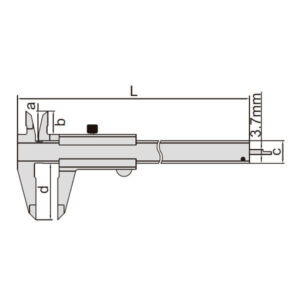 Thước kẹp cơ khí Insize 1205-2503S