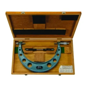 Panme đo bước răng cơ khí có thể thay đổi đầu đo Mitutoyo 124-181