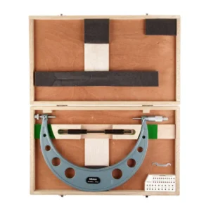 Panme đo bước răng cơ khí có thể thay đổi đầu đo Mitutoyo 124-195