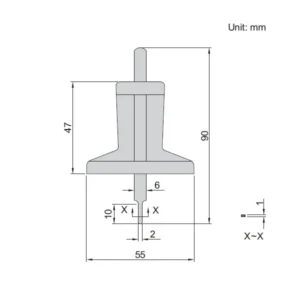 Thước đo độ sâu cơ khí Insize 1244-30 (Loại phổ thông)