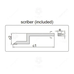 Thước đo cao cơ khí loại cơ bản Insize 1251-1000 5 Thước đo cao cơ khí loại cơ bản Insize 1251-1000