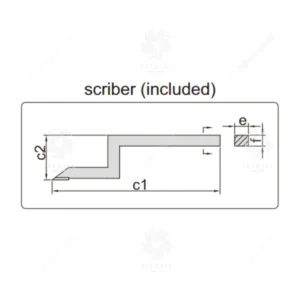 Thước đo cao cơ khí loại cơ bản Insize 1251-500 5 Thước đo cao cơ khí loại cơ bản Insize 1251-500
