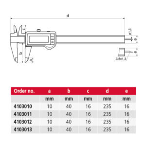 Thước kẹp điện tử MarCal 16 ER 4103010