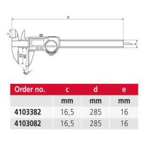Thước kẹp điện tử vạch dấu MarCal 16 EWRi-AR 4103082