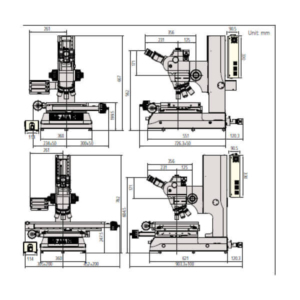 Kính hiển vi đo lường đa năng Mitutoyo Series 176 MF-U 176-878-10