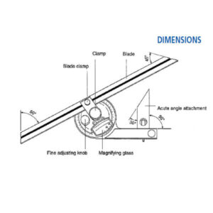 Thước đo góc vát vạn năng Mitutoyo 187-904