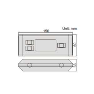 Thước thủy (nivo) điện tử đo độ dốc Insize 2179-360