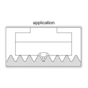 Đồng hồ đo chiều cao ren điện tử Insize 2242-35