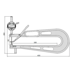 Thước đo độ dày điện tử Insize 2860-25