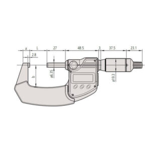 Panme điện tử QuantuMike Mitutoyo 293-148-30