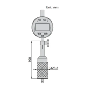 Đồng hồ đo cao cạnh vát điện tử Insize 2944