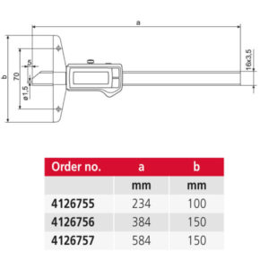 Thước đo sâu điện tử MarCal 30 EWRi 4126756