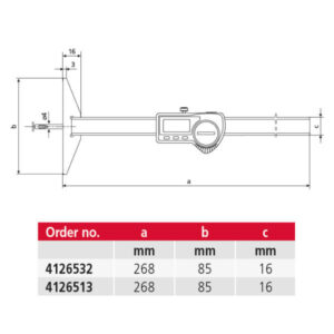 Thước đo sâu điện tử MarCal 30 EWRi-N