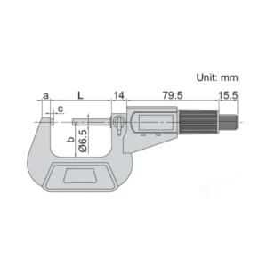 Panme điện tử đo ngoài Insize (dòng cơ bản) 3102-50