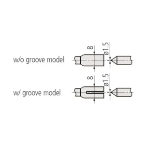 Panme cơ khí mỏ đo chữ V Mitutoyo 114-122