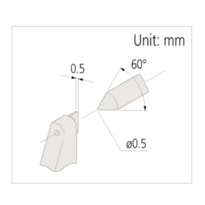 Panme đo ngoài điện tử đầu nhọn Mitutoyo 342-371-30