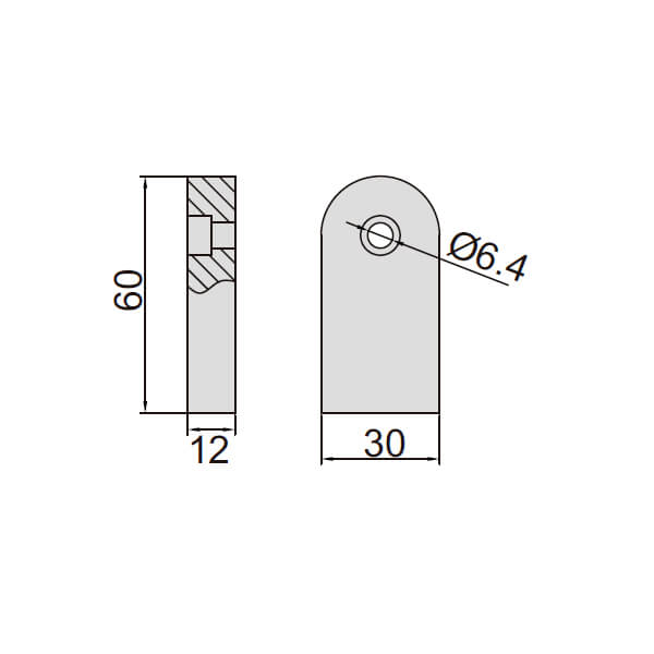 Khối gá trong Insize 4001-A 2 Khối gá trong Insize 4001-A
