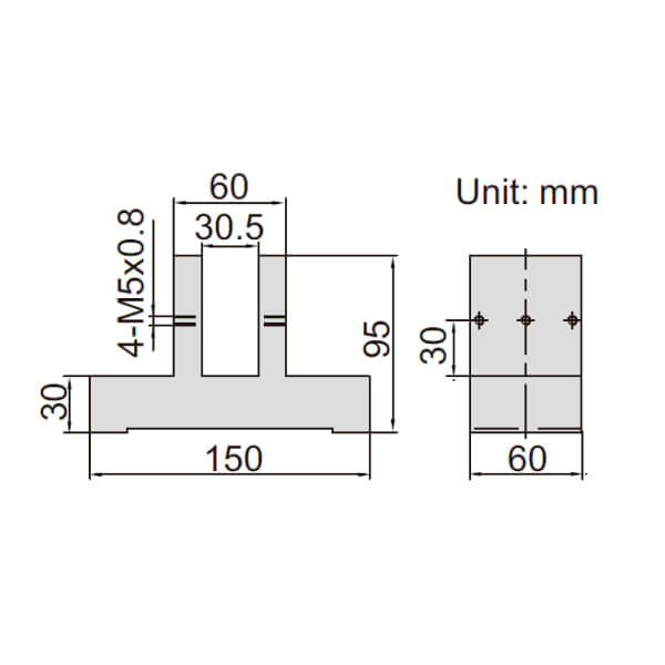 Đế Insize 4001-B 2 Đế Insize 4001-B