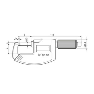 Panme điện tử Micromar 40 EWR 4151743
