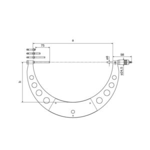Panme cơ khí Micromar 40 W 4137509