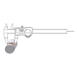 Thước kẹp điện tử đo rãnh khóa 16 EWR-NA 4103074