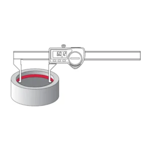 Thước kẹp điện tử đo rãnh trong MarCal 16 EWRi-AI 4103380