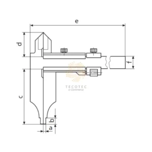 Thước kẹp cơ khí đo trong và đo ngoài Mahr MarCal 18 DN 4113203