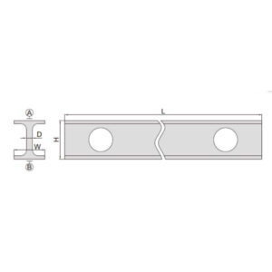 Thước đo độ thẳng bằng Magnalium Insize 4180-1000