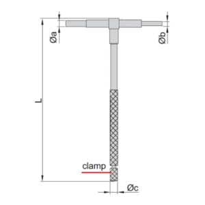 Bộ dưỡng đo đường kính trong Insize 4206-1