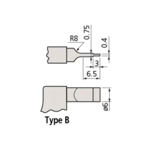 Panme đo rãnh điện tử Mitutoyo 422-260-30