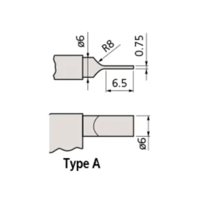 Panme đo rãnh điện tử Mitutoyo 422-412-30