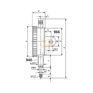 Đồng hồ so cơ khí loại nhỏ Mahr MarCator 803 S 4324000