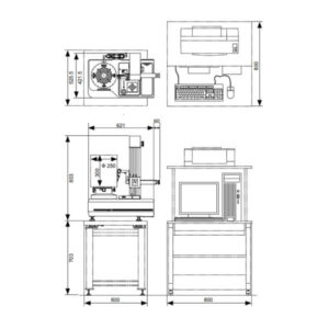 Máy đo độ tròn, độ trụ Accretech RONDCOM 41C