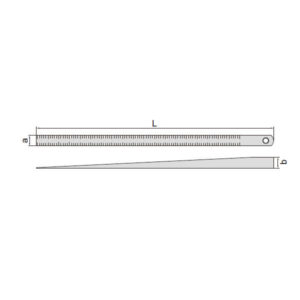 Dưỡng đo rãnh côn Insize 4630-3