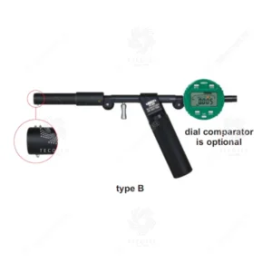 Đồng hồ đo ren trong Insize 4657-M12