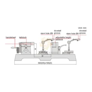 Thiết bị đo kiểm trục Insize 4733-300B