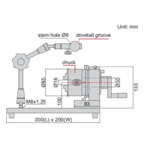 Thiết bị đo độ đồng tâm Insize 4786-1