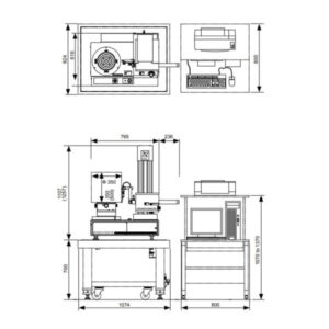 Máy đo độ tròn, độ trụ RONDCOM 47B