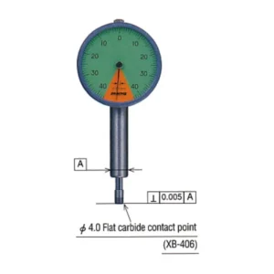 Đồng hồ so cơ khí một vòng đo loại nhỏ Peacock Z series 47ZL