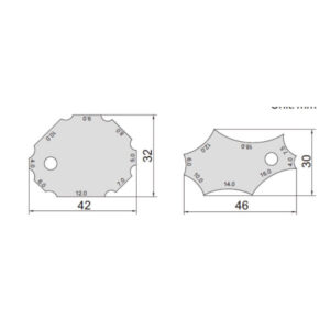 Thước đo mối hàn Insize 4832