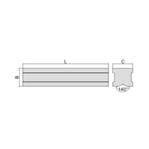 Thước thủy (nivo) loại phổ thông Insize 4903-150A