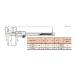 Thước kẹp điện tử Absolute Mitutoyo 500-500-10