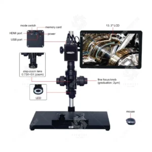 Kính hiển vi đo lường độ nét cao kèm màn hình hiển thị Insize 5315-S710