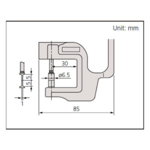 Dụng cụ đo độ dày điện tử Mitutoyo Series 547-526S